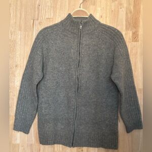 TRUE ROCK wool zip up cardigan, Sz. M